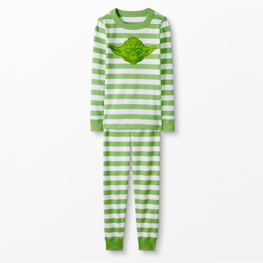 Hanna Andersson pajamas Size 14 Star Wars Yoda Excellent Preloved Condition